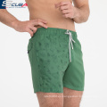 jeans de mezclilla verde para hombre